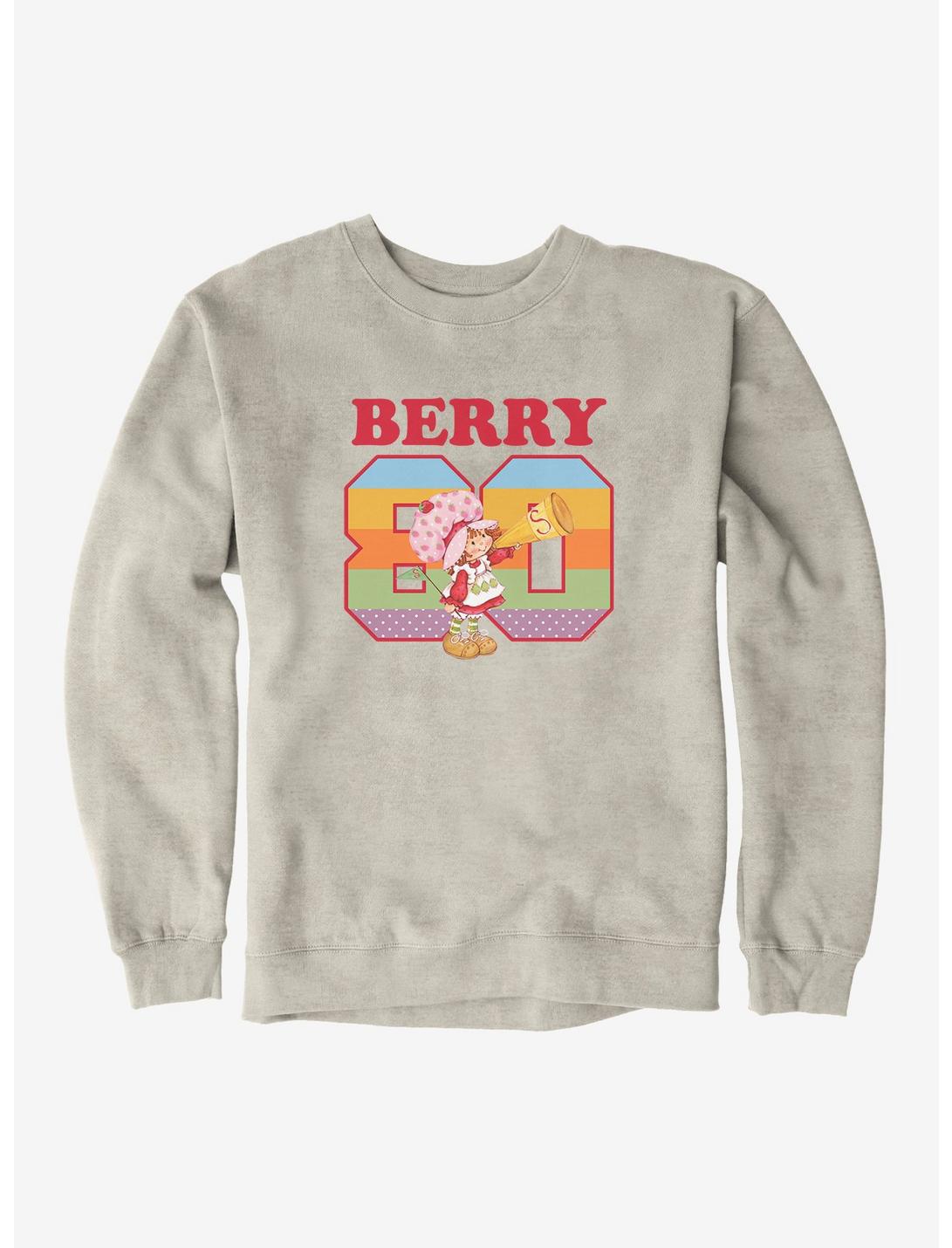 Strawberry Shortcake Berry 80 Retro Sweatshirt, OATMEAL HEATHER, hi-res