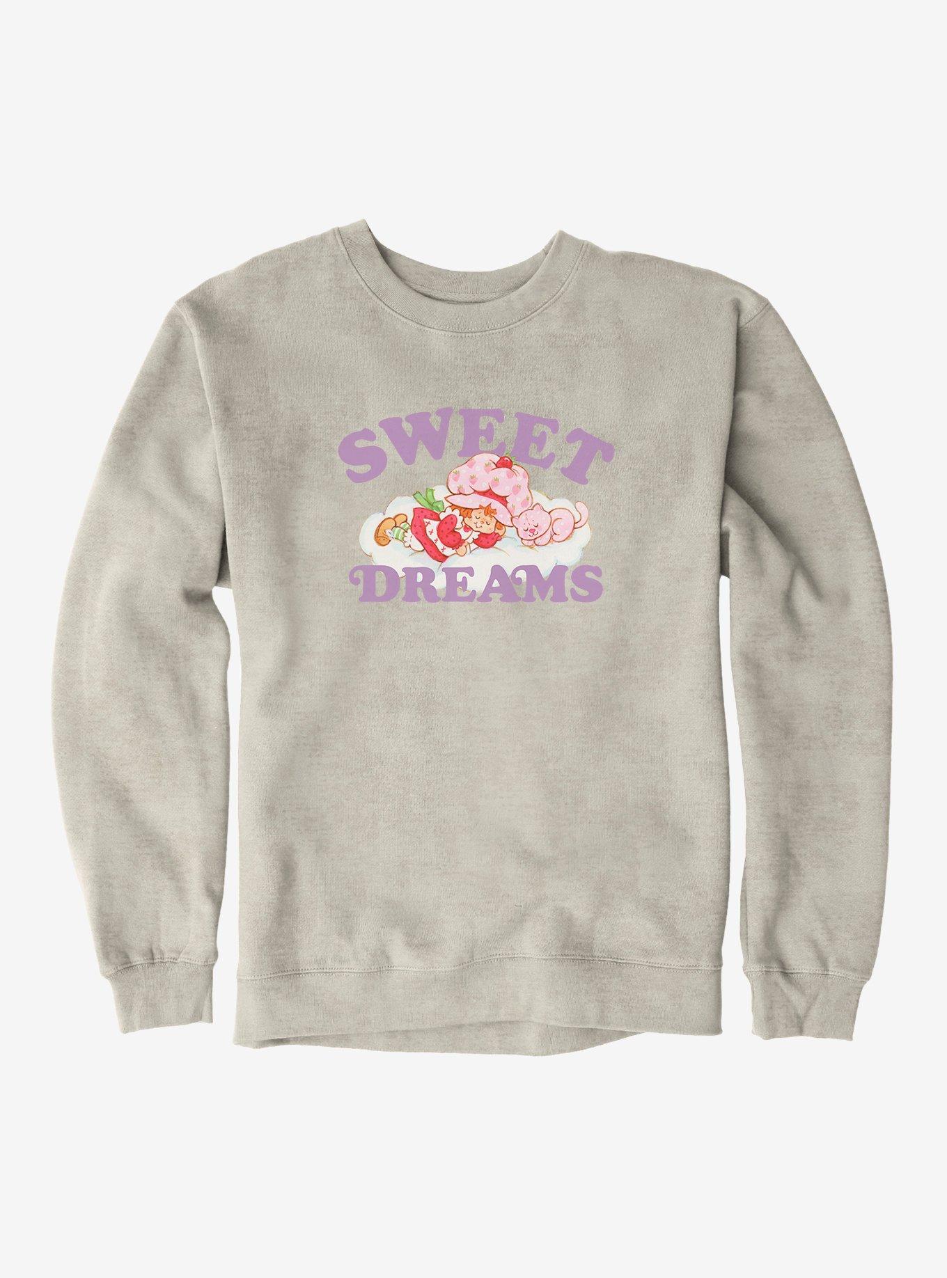 Strawberry Shortcake Sweet Dreams Sweatshirt, OATMEAL HEATHER, hi-res