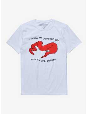 Squiggle Worms Life Choices T-Shirt, , hi-res