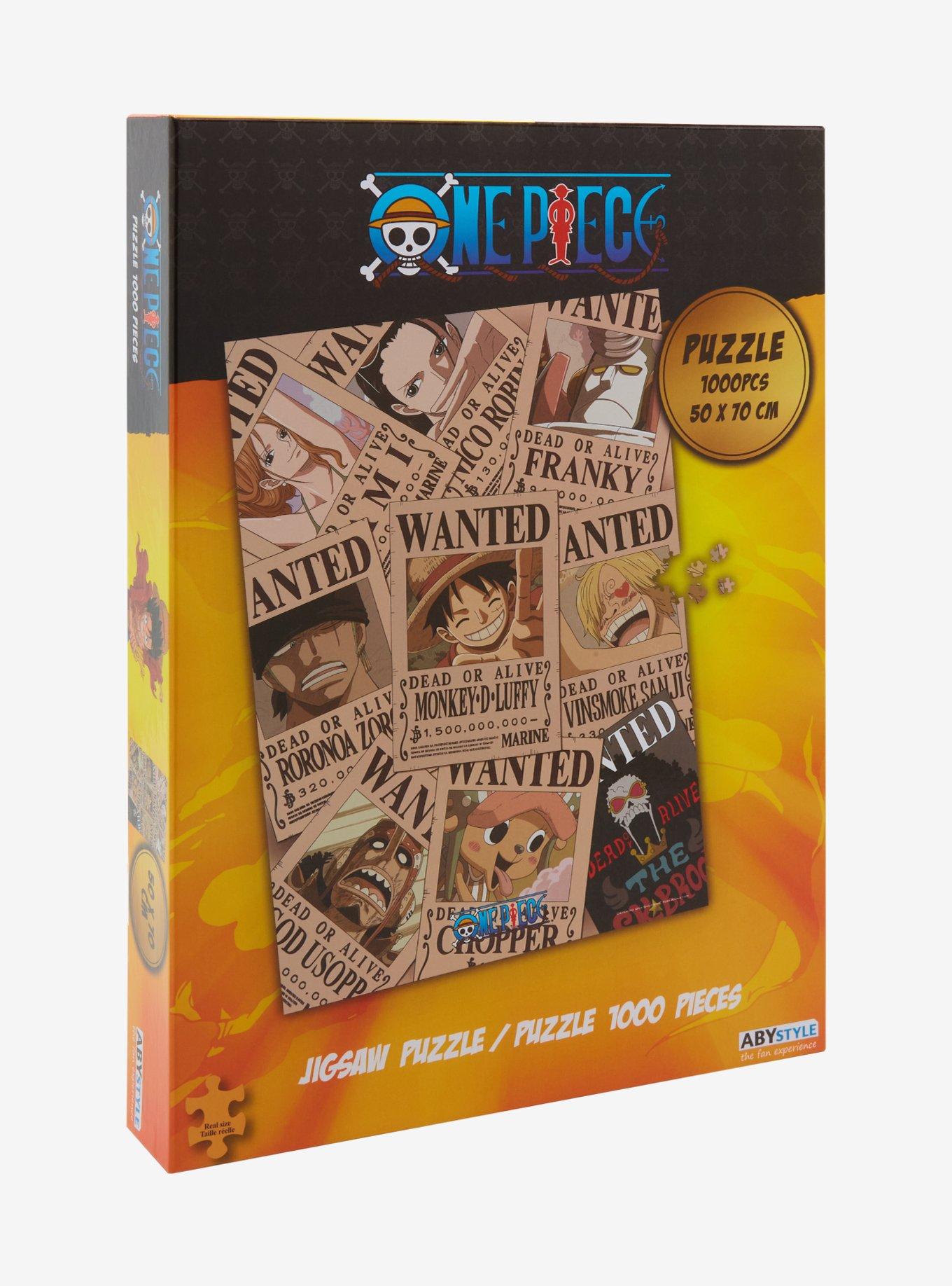 One Piece Wanted Poster Puzzle, , hi-res