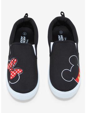 Disney Mickey Mouse & Minnie Mouse Slip-On Sneakers, , hi-res
