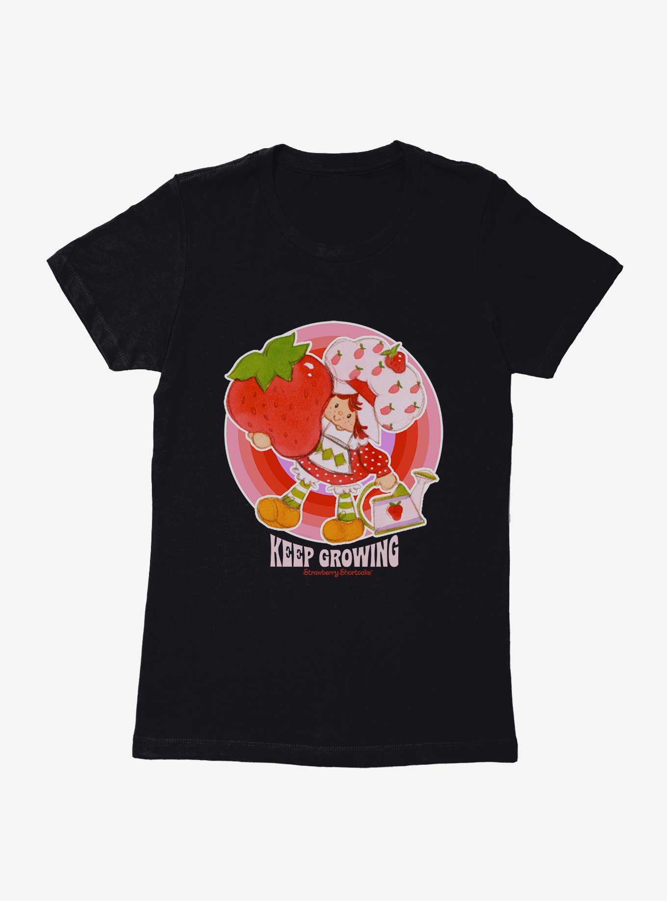 Strawberry Shortcake Vintage Keep Growing Icon Womens T-Shirt, , hi-res