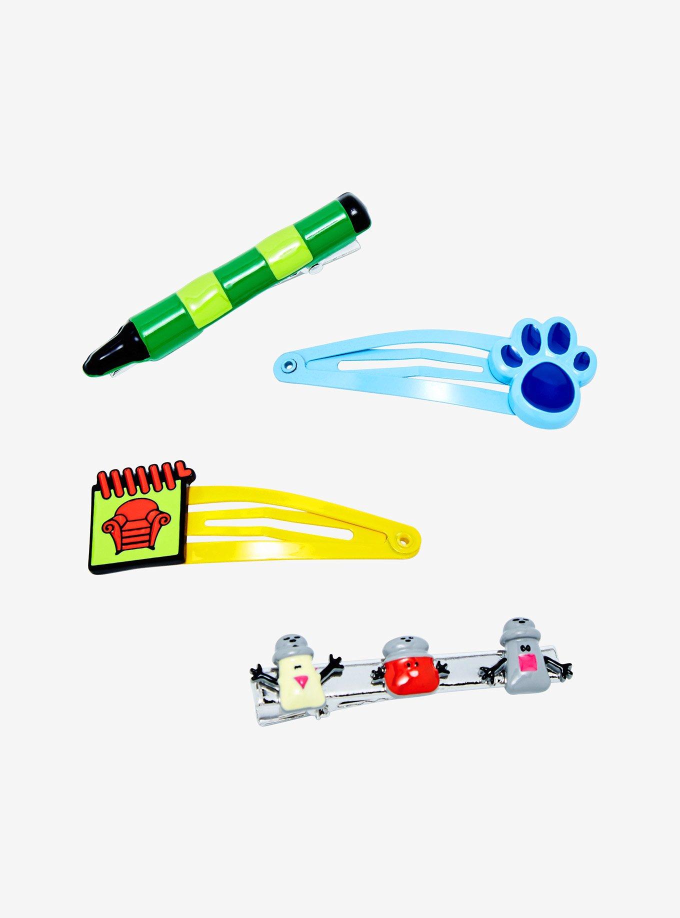 Blue&rsquo;s Clues Icons Hair Clip Set - BoxLunch Exclusive, , hi-res