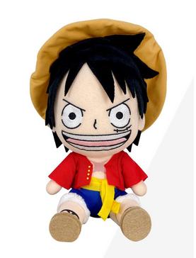 One Piece Luffy Sitting Plush, , hi-res