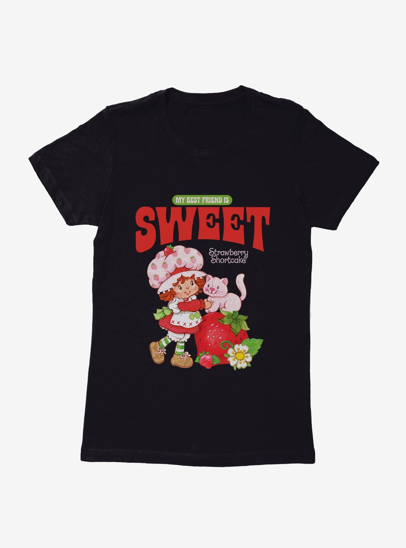 Strawberry Shortcake Vintage My Best Friend Is Sweet Womens T-Shirt, , hi-res