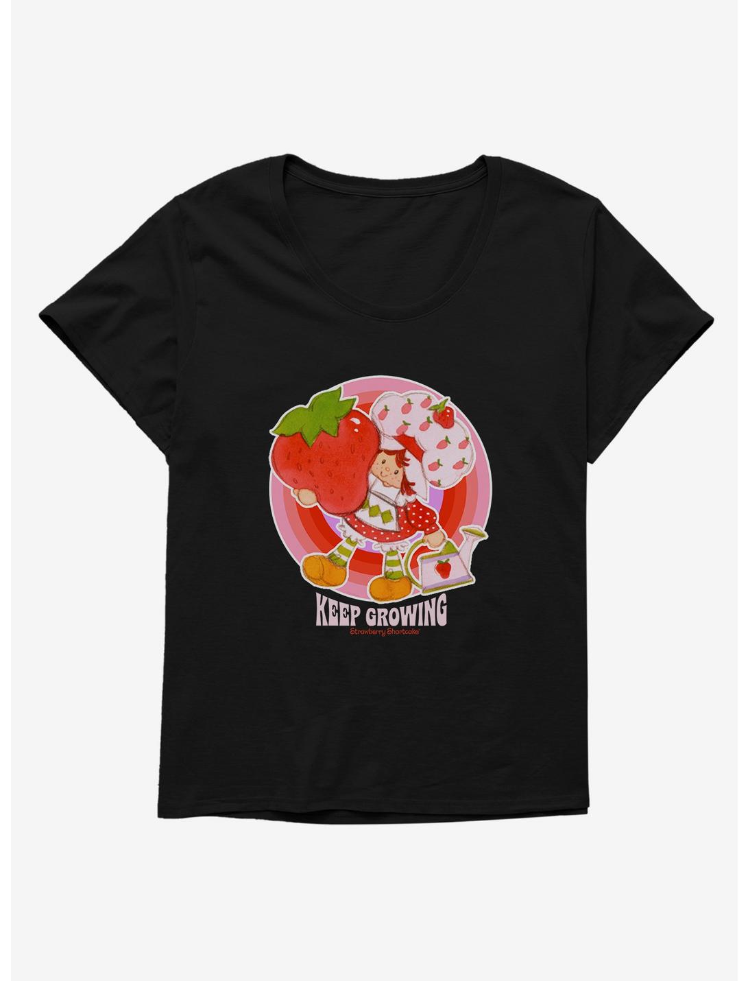 Strawberry Shortcake Vintage Keep Growing Icon Womens T-Shirt Plus Size, , hi-res