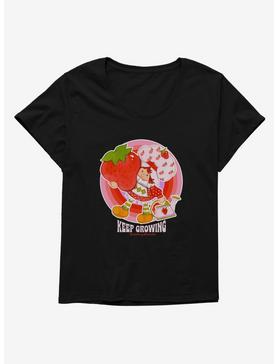 Plus Size Strawberry Shortcake Vintage Keep Growing Icon Womens T-Shirt Plus Size, , hi-res
