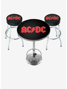 Rocksax AC/DC Logo Bar Table and Stool Set, , hi-res