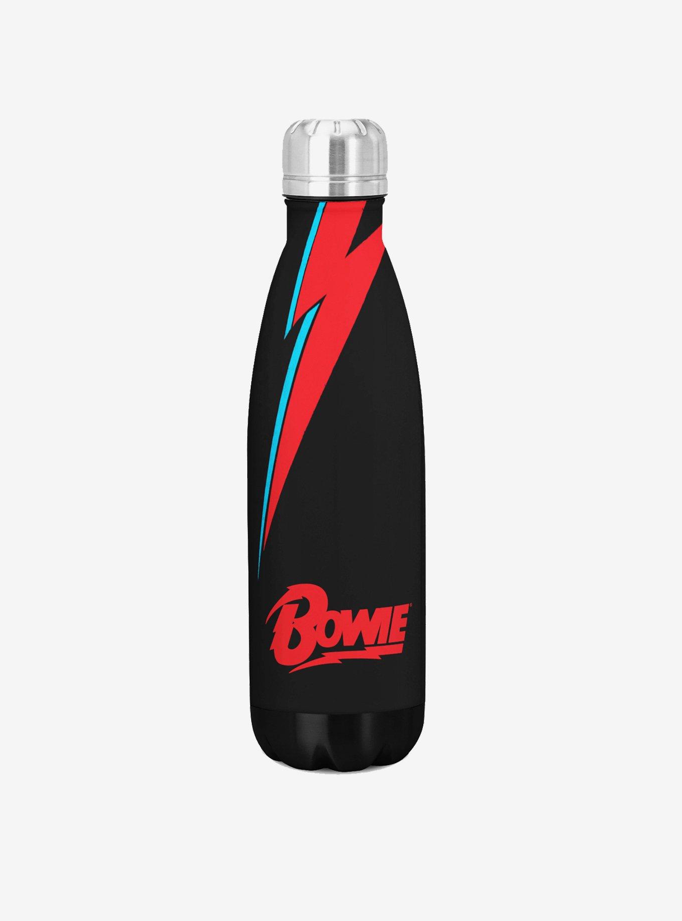 Rocksax David Bowie Lightning Stainless Steel Water Bottle, , hi-res