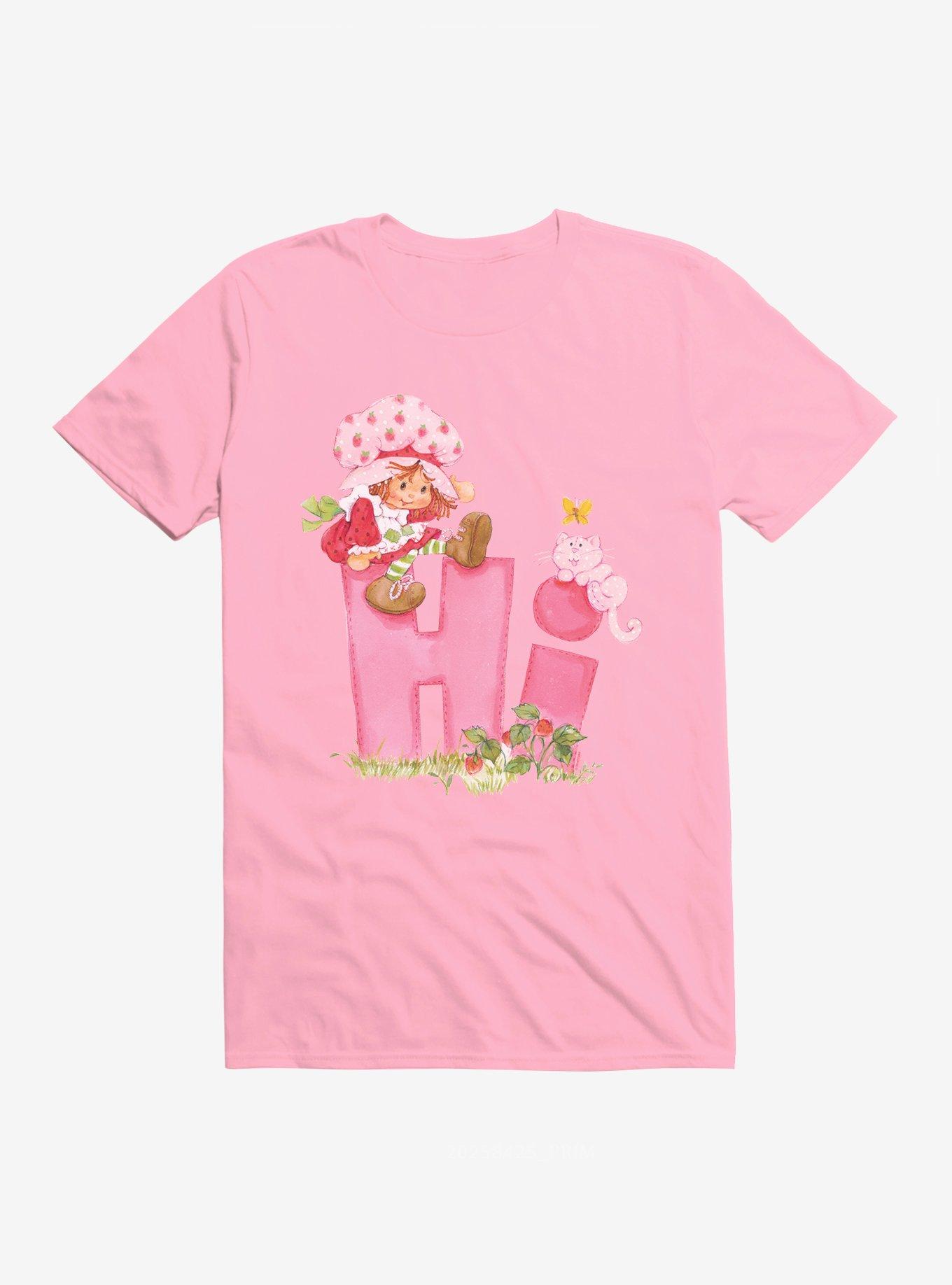 Strawberry Shortcake Hi Greeting T-Shirt, CHARITY PINK, hi-res
