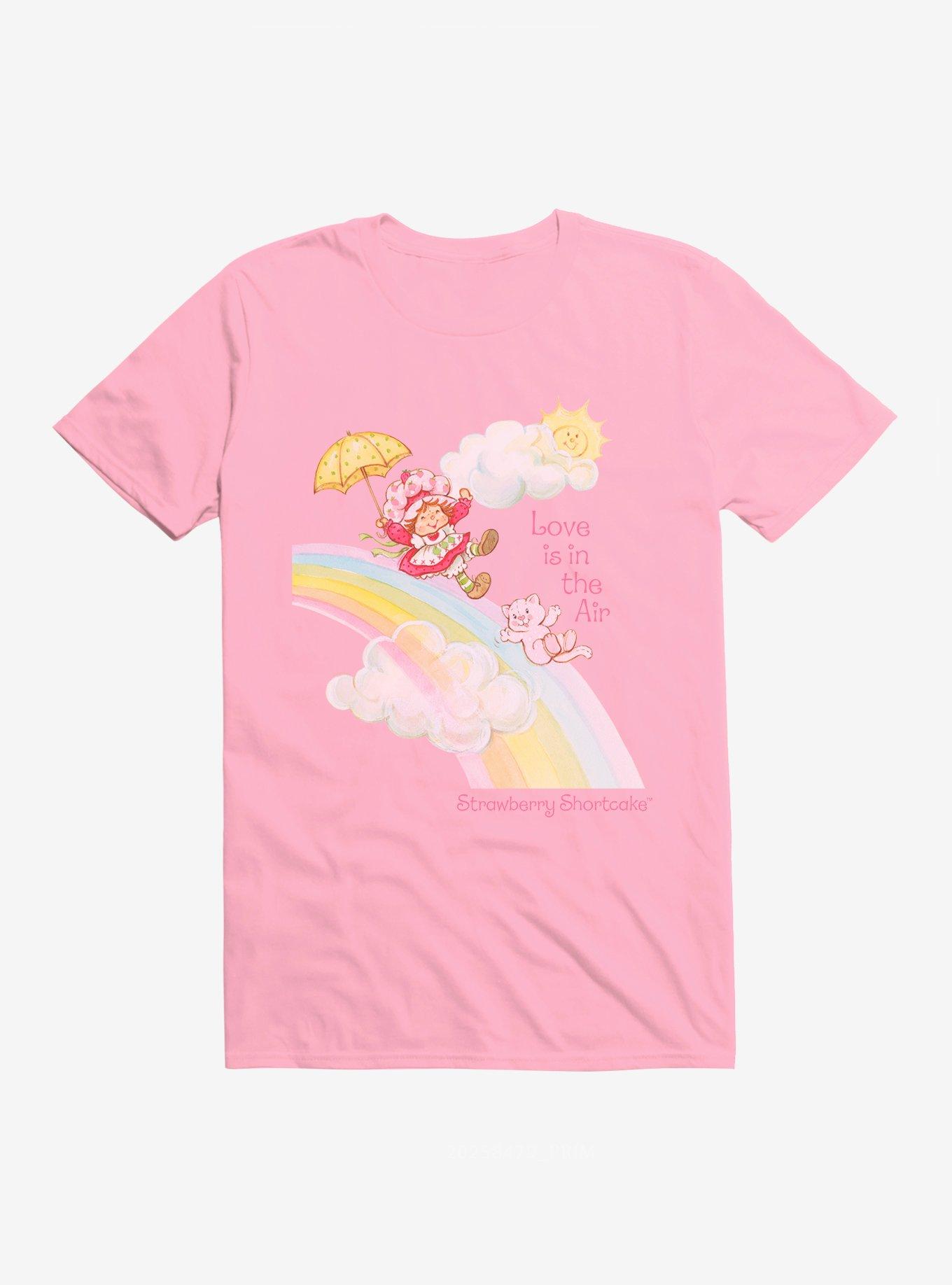 Strawberry Shortcake & Custard Love Is In The Air T-Shirt, , hi-res