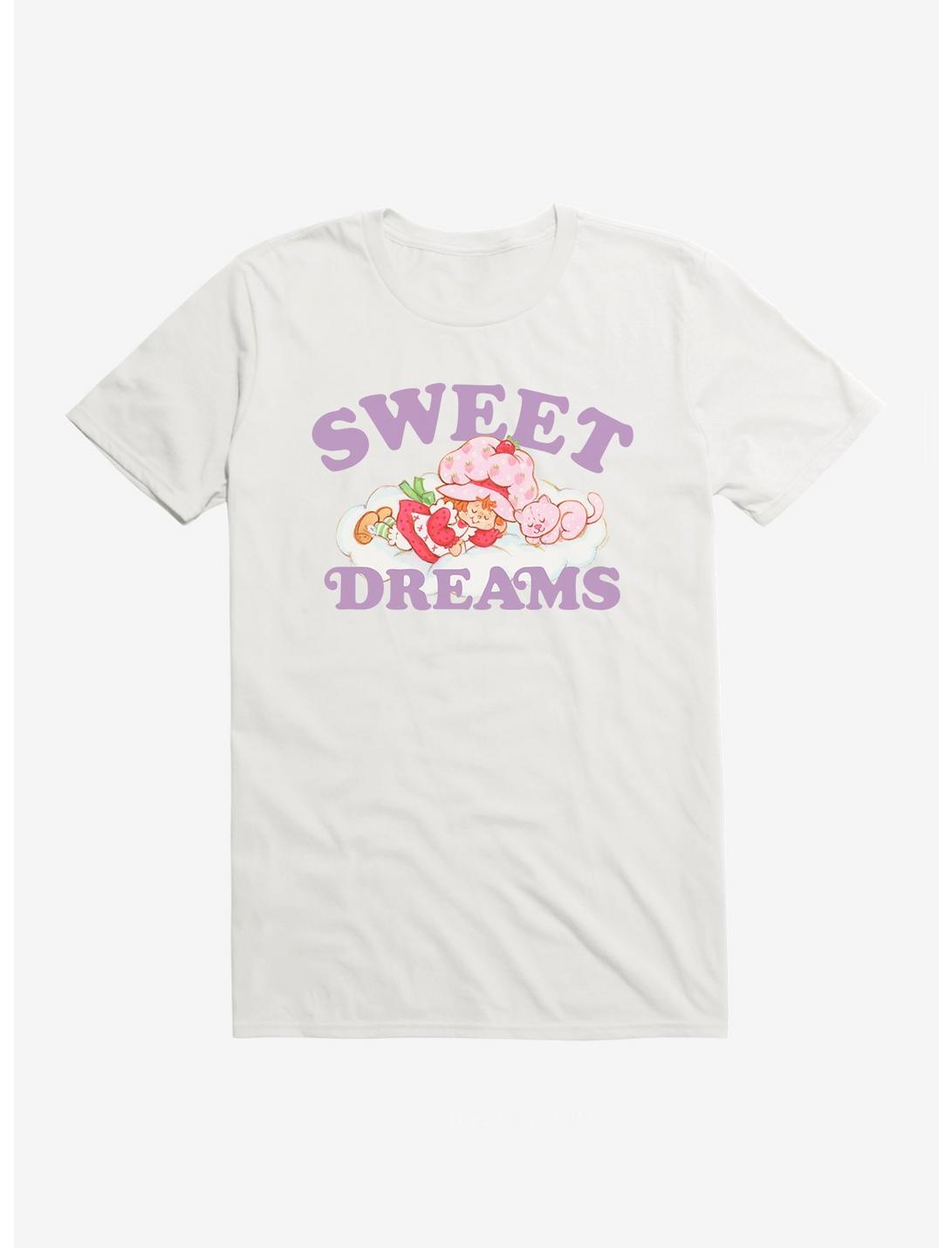 Strawberry Shortcake & Custard Sweet Dreams T-Shirt, WHITE, hi-res