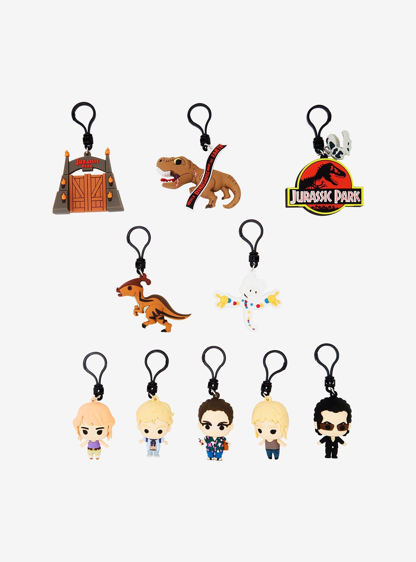 Jurassic Park Characters Blind Bag Key Chain, , hi-res