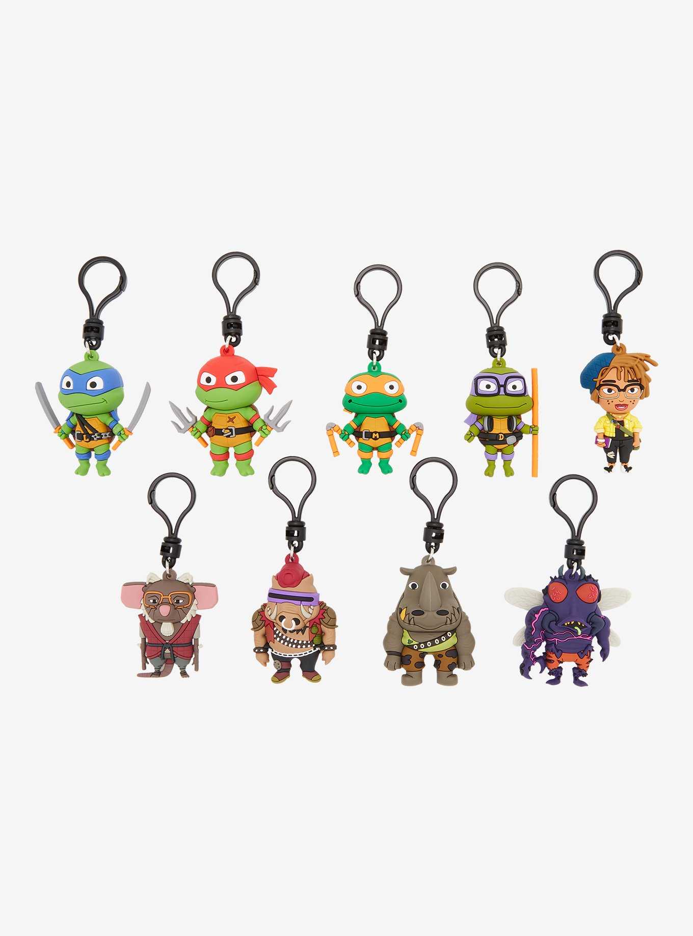 Teenage Mutant Ninja Turtles: Mutant Mayhem Character Blind Bag Figural Key Chain, , hi-res