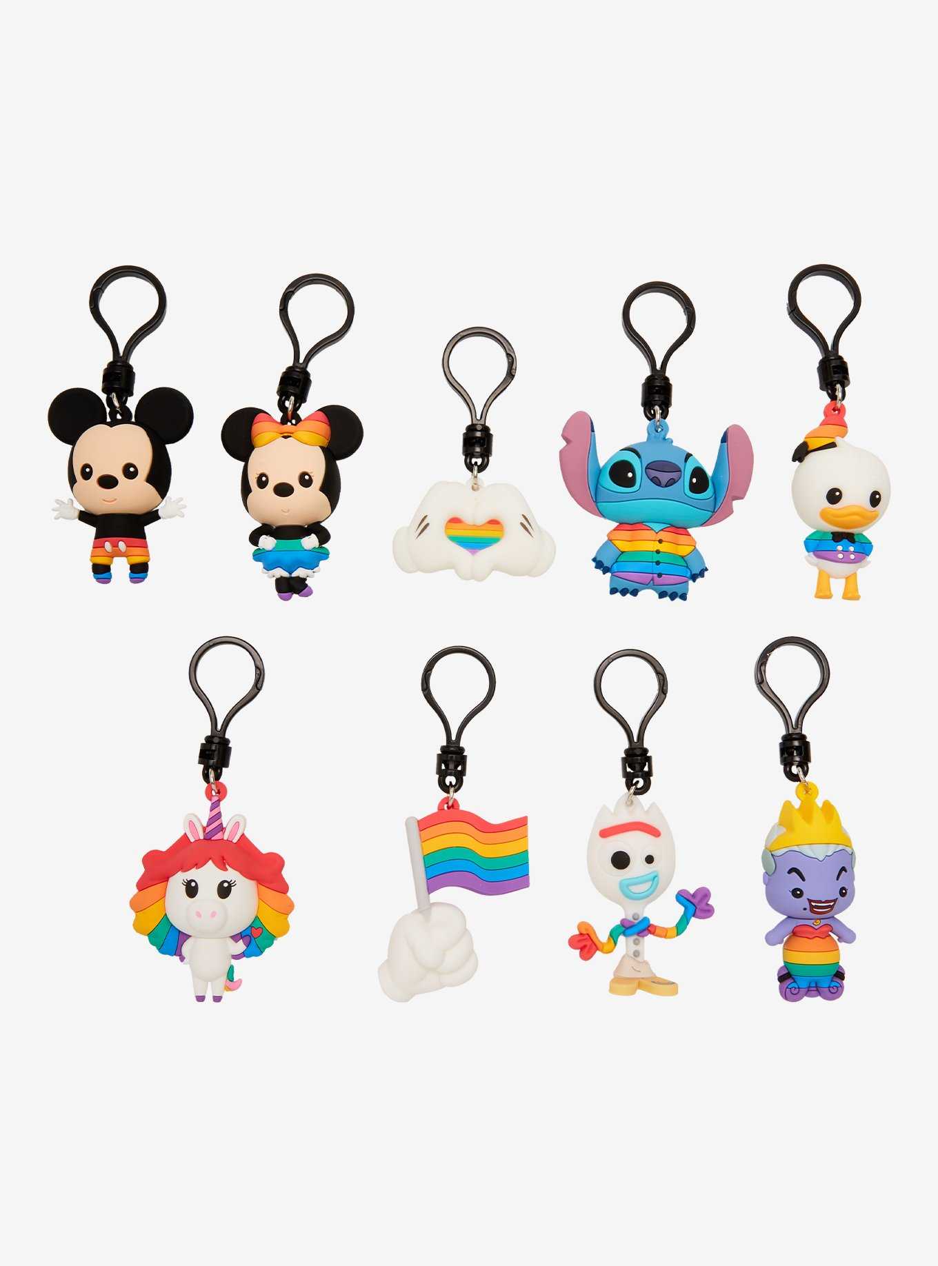 Disney Pride Characters Blind Bag Key Chain, , hi-res