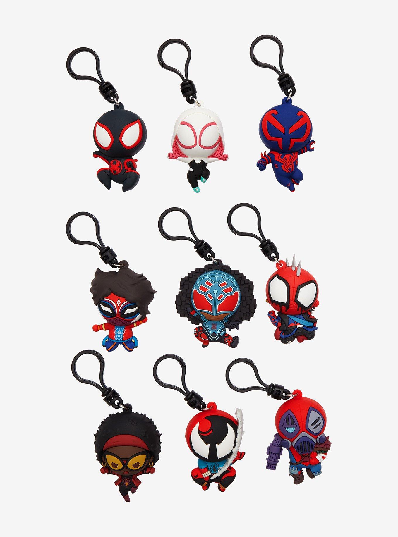 Cute Hero Spider Punk Cat Key Chain Key Ring Keychain For