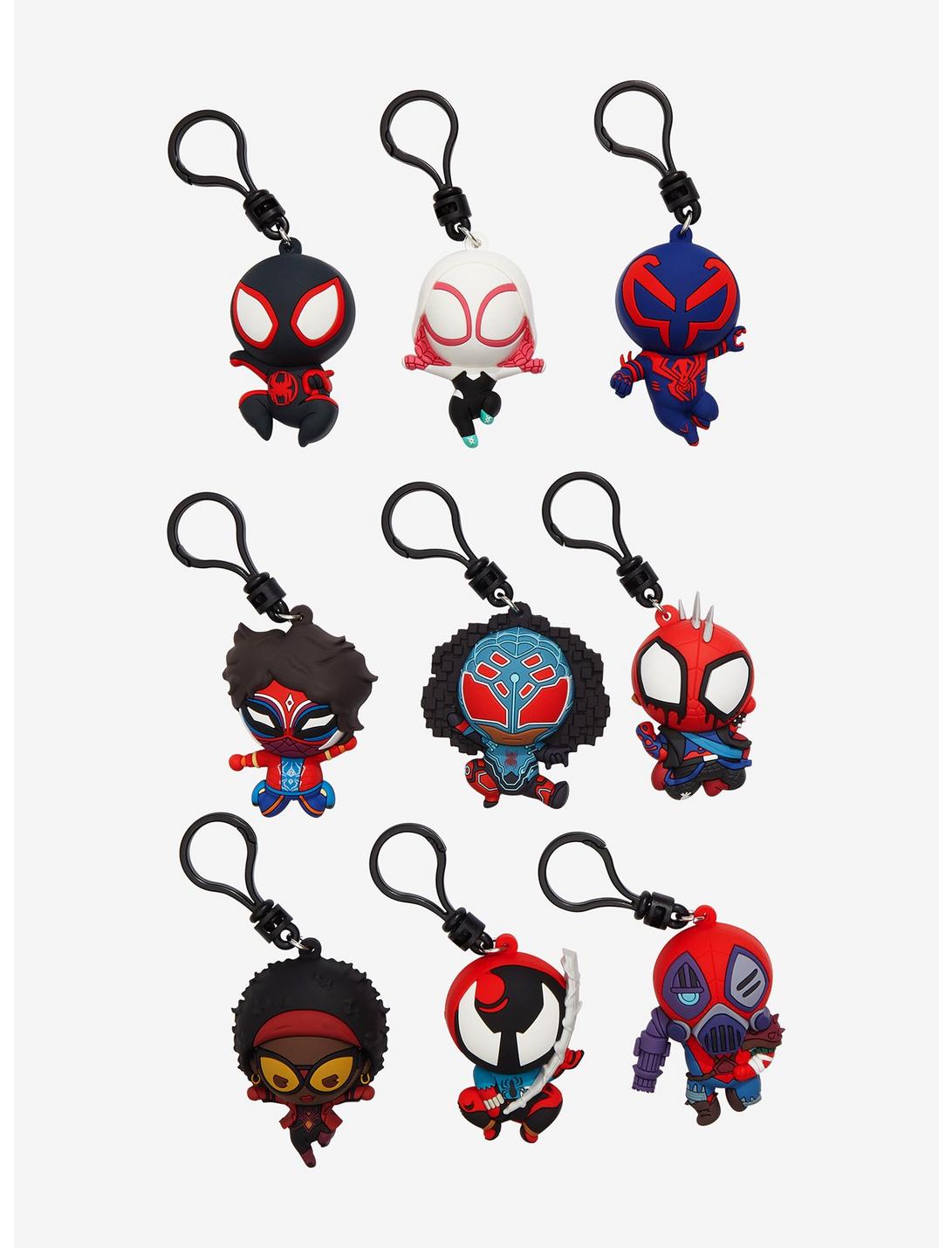 Marvel Spider-Man: Across The Spider-Verse Character Blind Bag Figural Key Chain, , hi-res