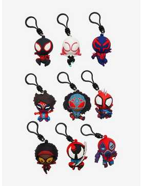 Marvel Spider-Man: Across The Spider-Verse Character Blind Bag Figural Key Chain, , hi-res