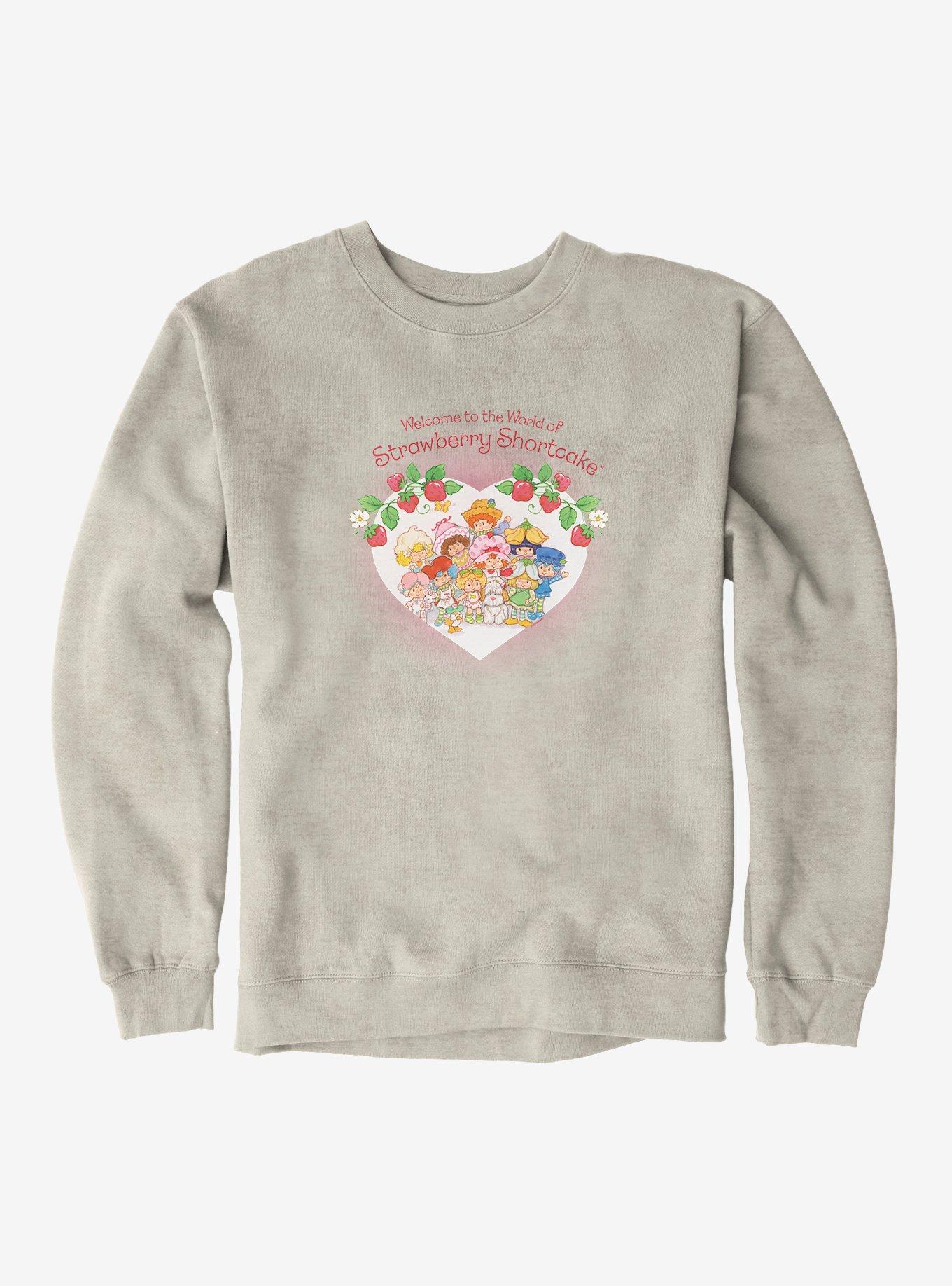 Strawberry Shortcake Welcome World Sweatshirt, , hi-res