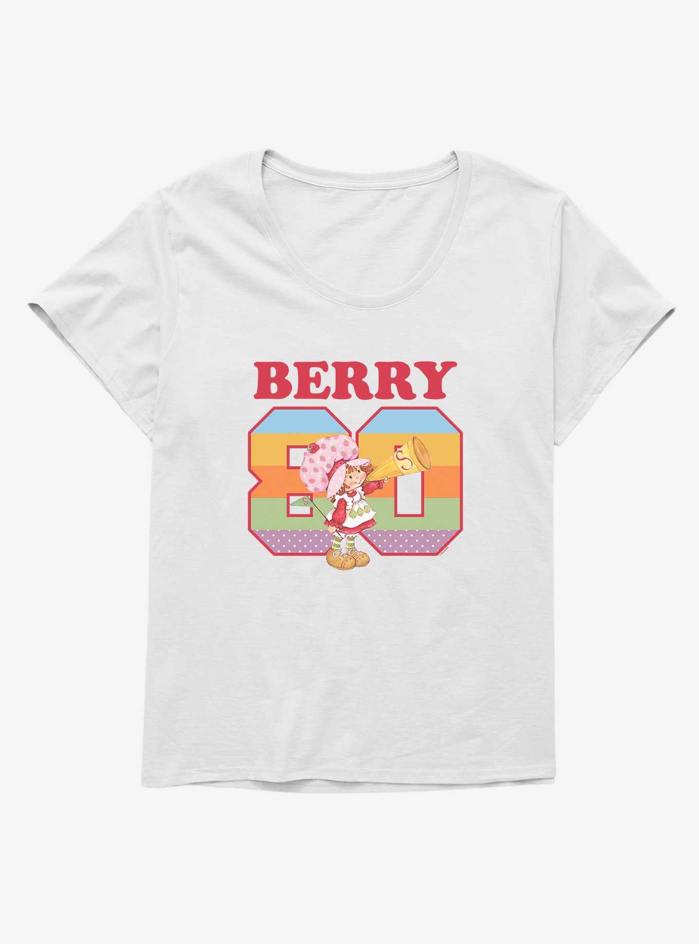 Strawberry Shortcake Berry 80 Retro Girls T-Shirt Plus Size, , hi-res