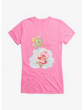 Strawberry Shortcake Balloons And Custard Girls T-Shirt, , hi-res