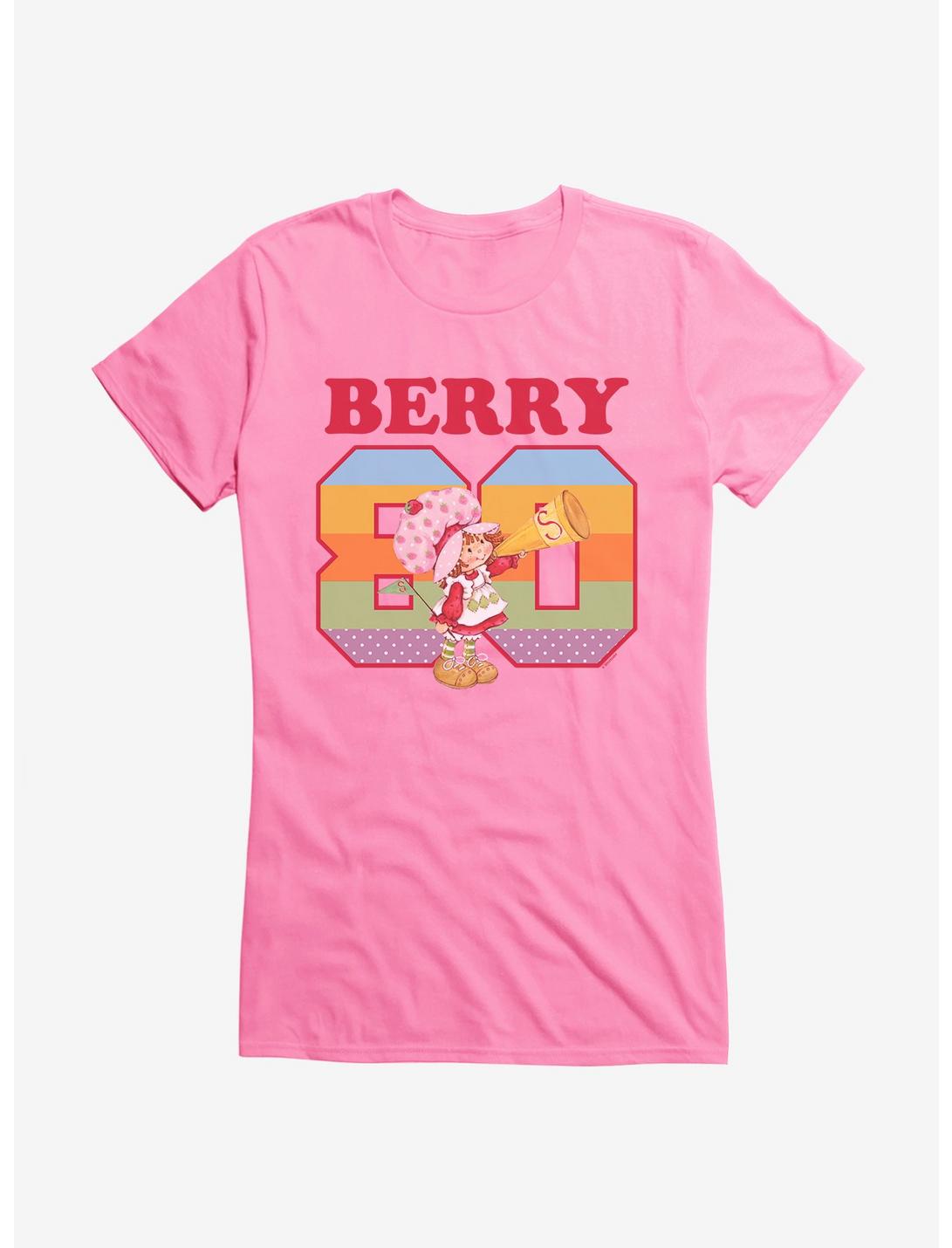 Strawberry Shortcake Berry 80 Retro Girls T-Shirt, CHARITY PINK, hi-res