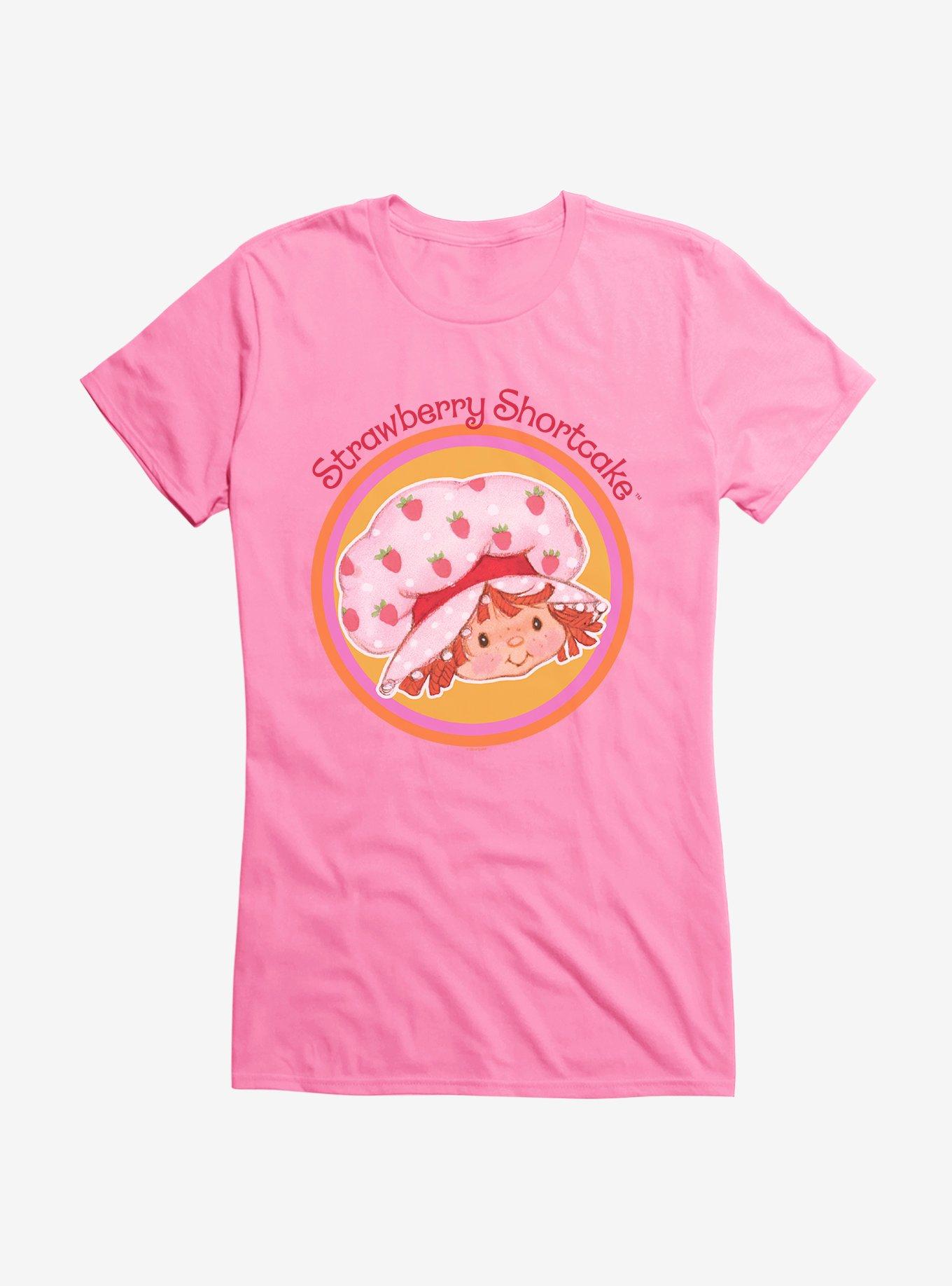 Strawberry Shortcake Retro Icon Girls T-Shirt, , hi-res