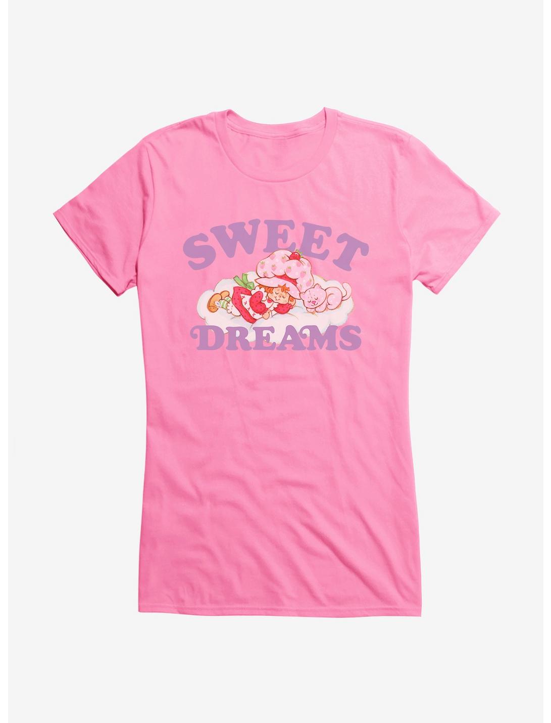 Strawberry Shortcake & Custard Sweet Dreams Girls T-Shirt, CHARITY PINK, hi-res
