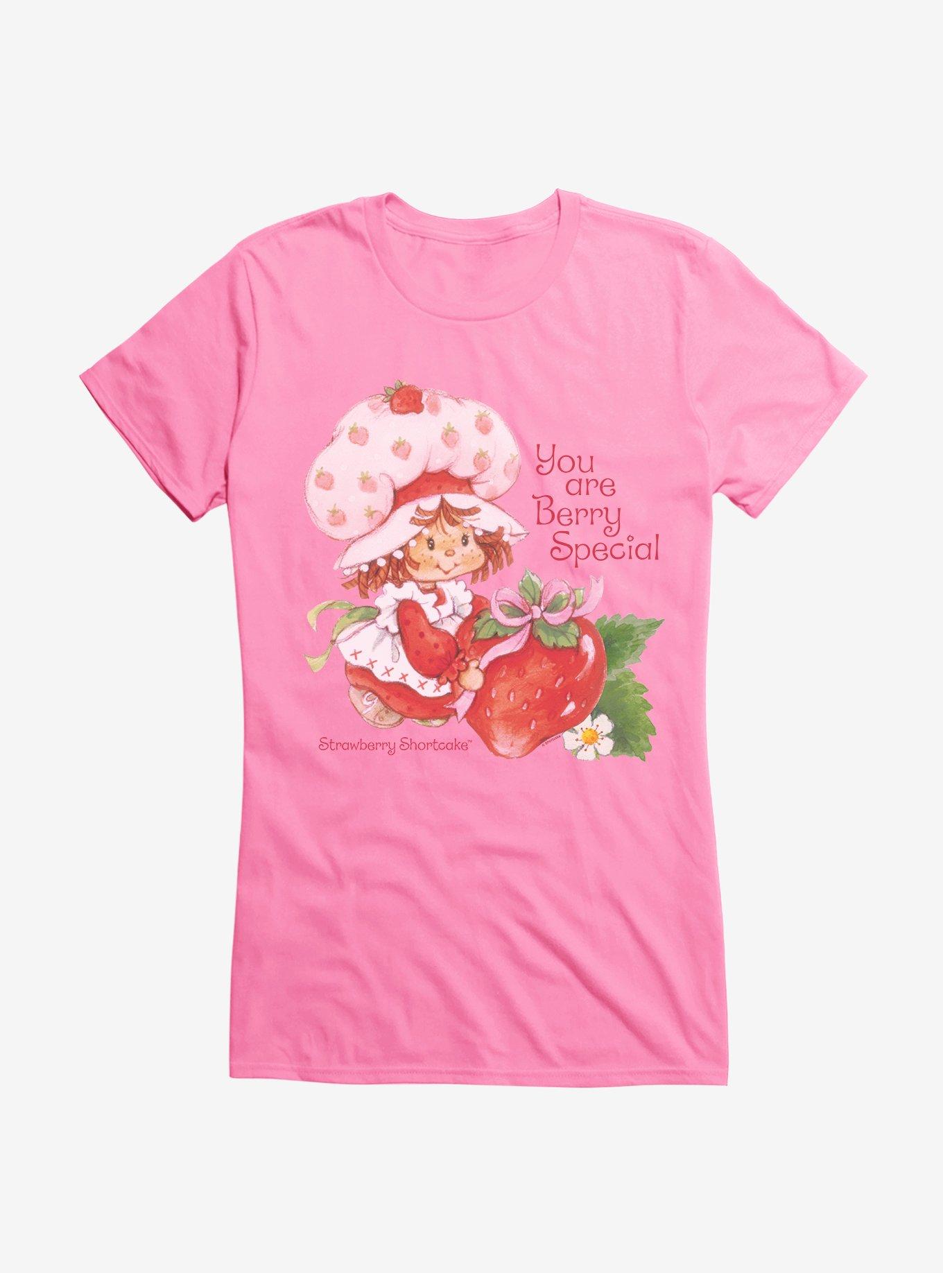 Strawberry store pink shirt