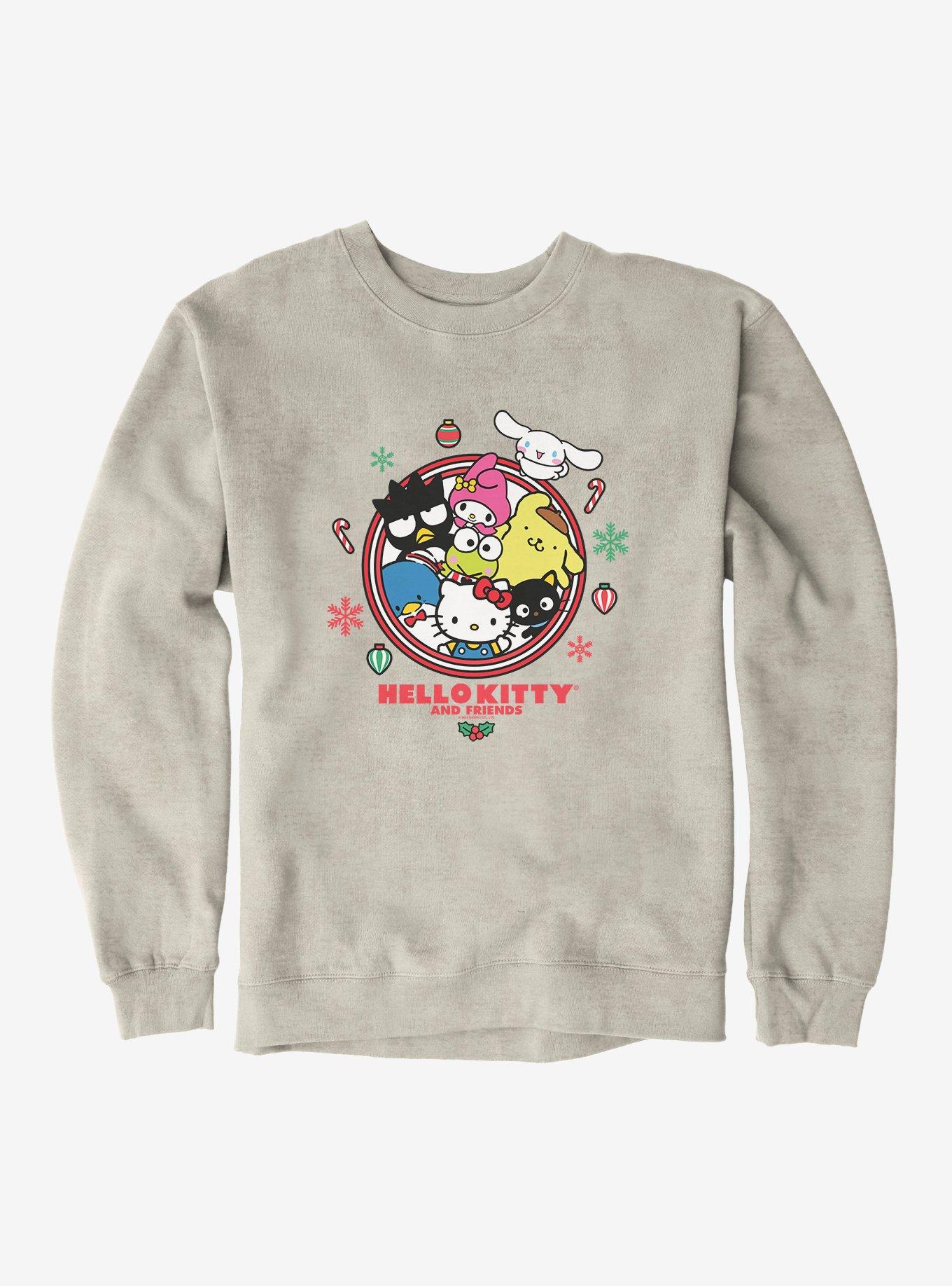 Hello Kitty Christmas Logo Sweatshirt Sweatshirt - ワイシャツ