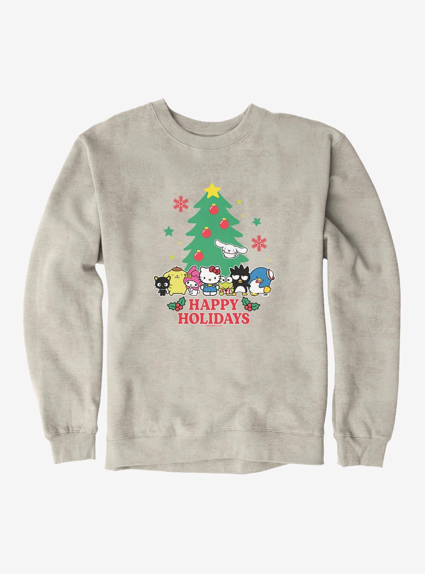 Happy holidays sweatshirt new arrivals