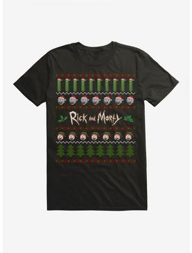 Rick And Morty Pickle Rickmas Sweater T-Shirt, , hi-res