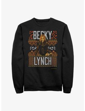 WWE Becky Lynch Ugly Christmas Sweatshirt, , hi-res