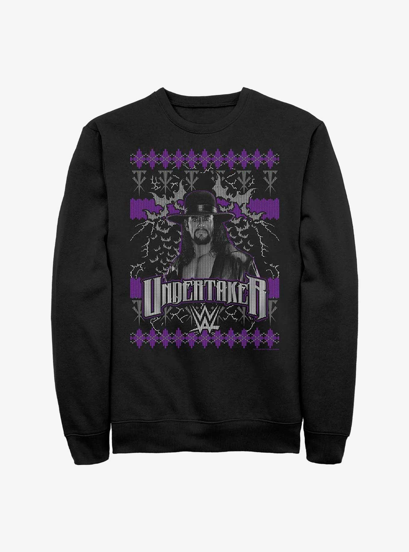 WWE The Undertaker Ugly Christmas Sweatshirt, , hi-res