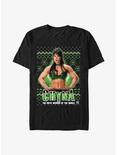 WWE Chyna Ninth Wonder Ugly Christmas T-Shirt, BLACK, hi-res
