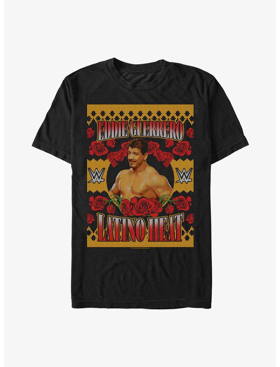 WWE Eddie Guerrero Ugly Christmas T-Shirt, BLACK, hi-res