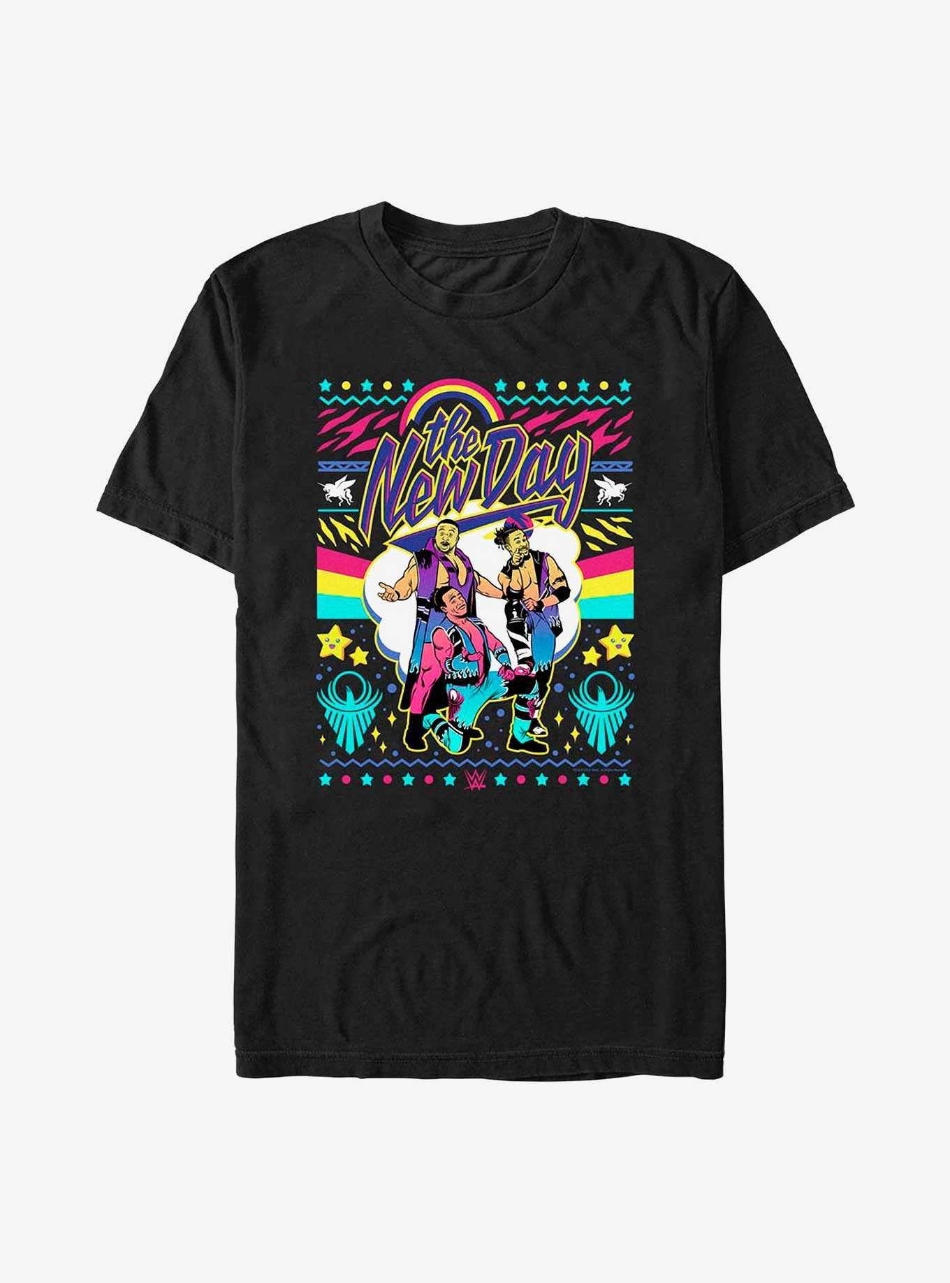 WWE The New Day Ugly Christmas T-Shirt, , hi-res