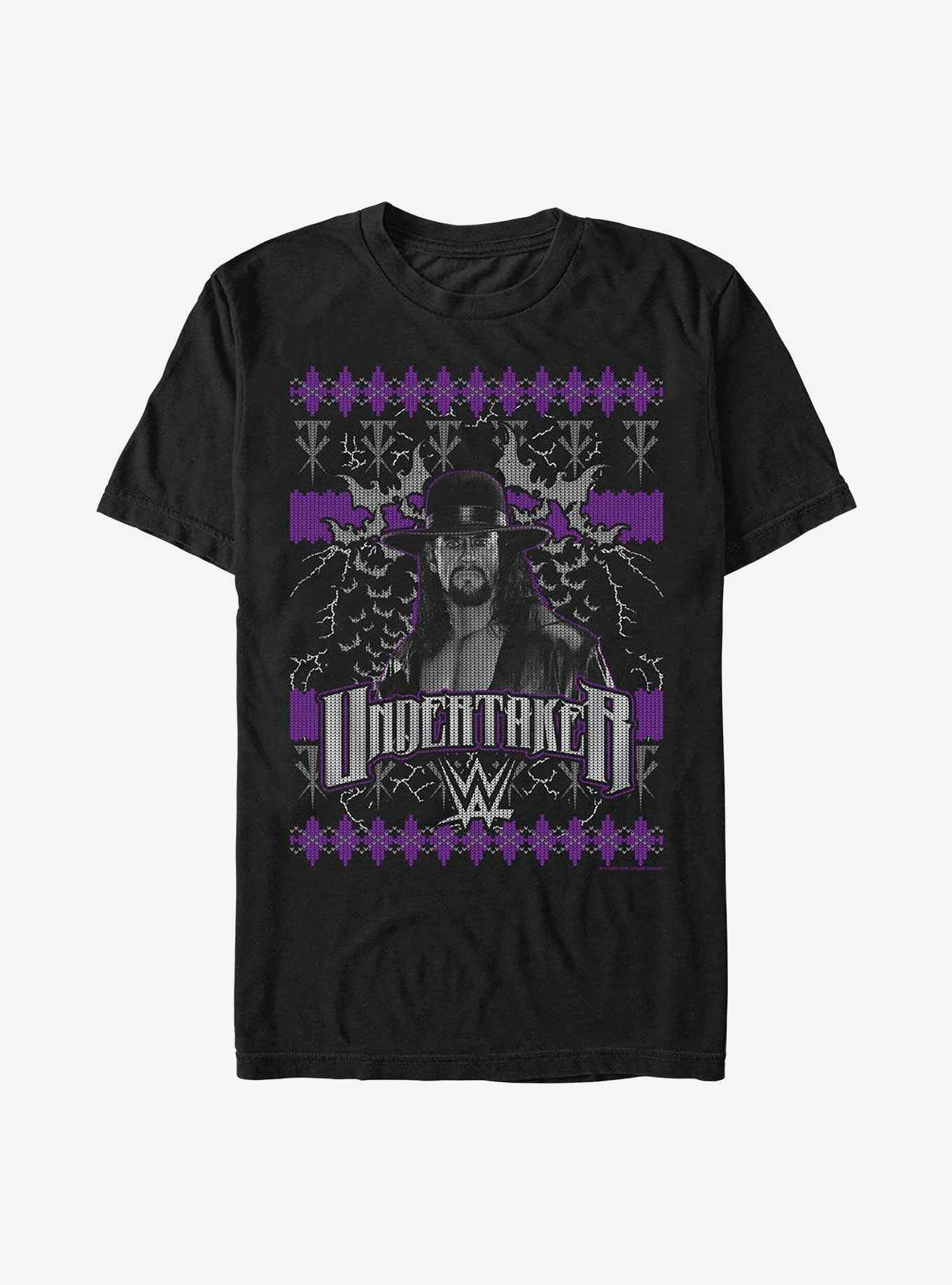 WWE The Undertaker Ugly Christmas T-Shirt, , hi-res