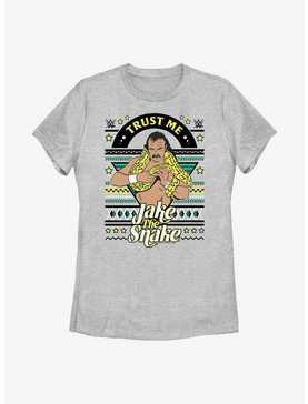 WWE Jake The Snake Ugly Christmas Womens T-Shirt, , hi-res