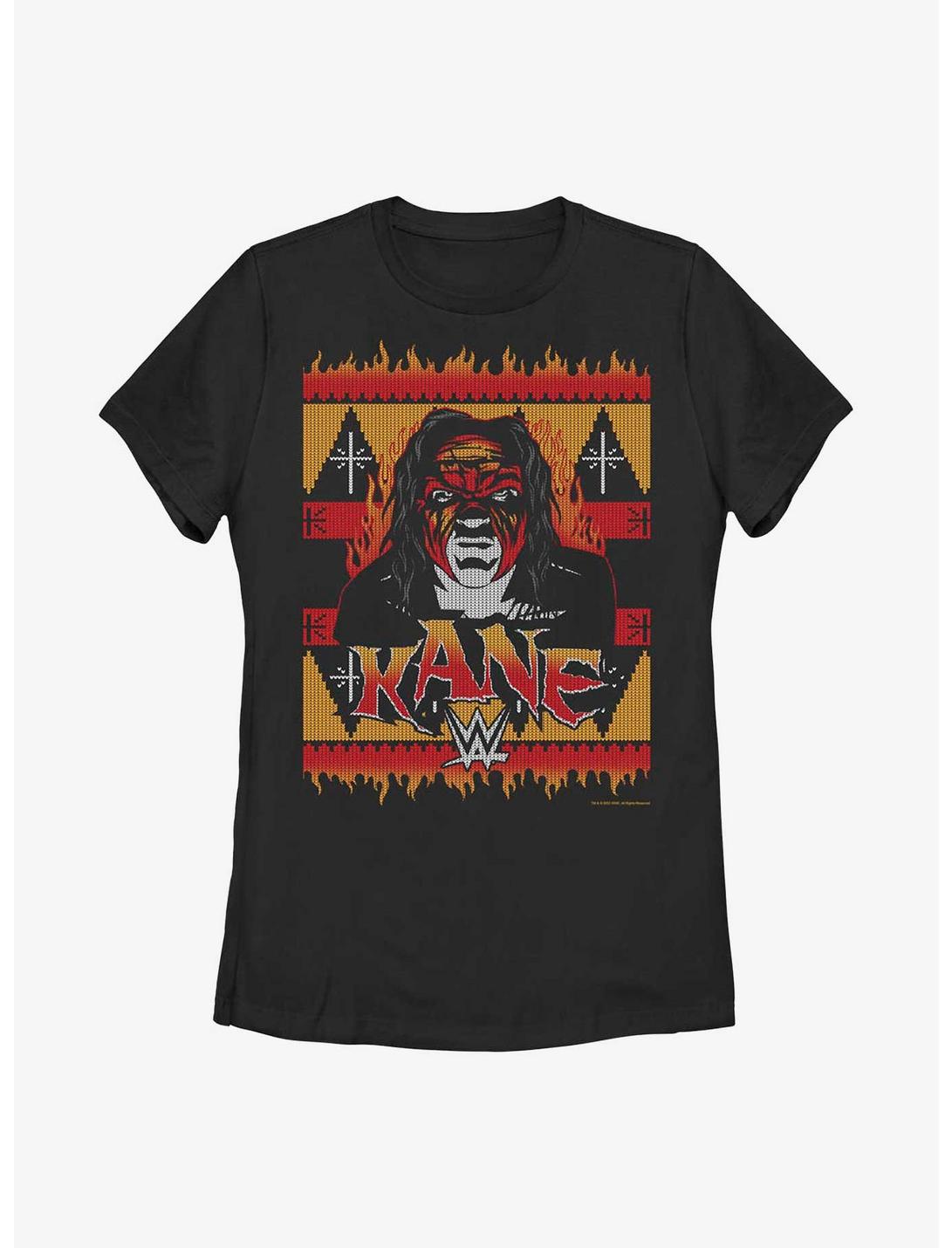 WWE Kane Ugly Christmas Womens T-Shirt, BLACK, hi-res