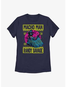 WWE Macho Man Randy Savage Ugly Christmas Womens T-Shirt, , hi-res