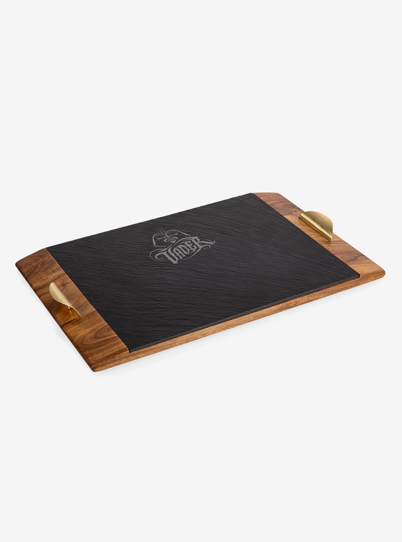 Star Wars Darth Vader Covina Acacia And Slate Serving Tray, , hi-res