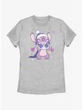 Disney Lilo & Stitch Cozy Angel Hot Cocoa Womens T-Shirt, ATH HTR, hi-res