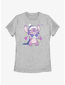 Disney Lilo & Stitch Cozy Angel Hot Cocoa Womens T-Shirt, , hi-res