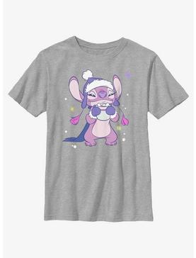 Disney Lilo & Stitch Cozy Angel Hot Cocoa Youth T-Shirt, , hi-res