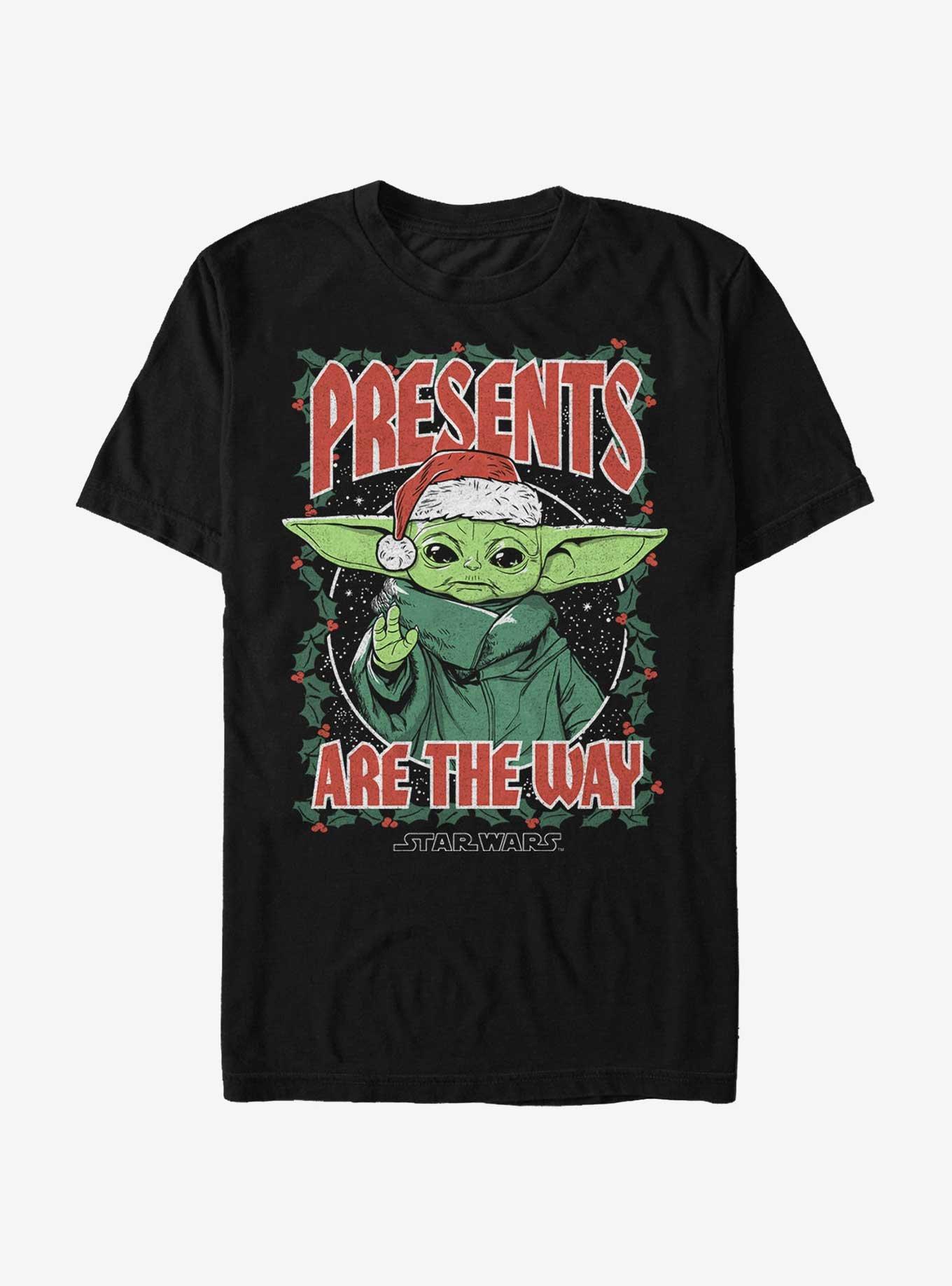 Star Wars The Mandalorian Grogu Presents Are The Way T-Shirt, , hi-res