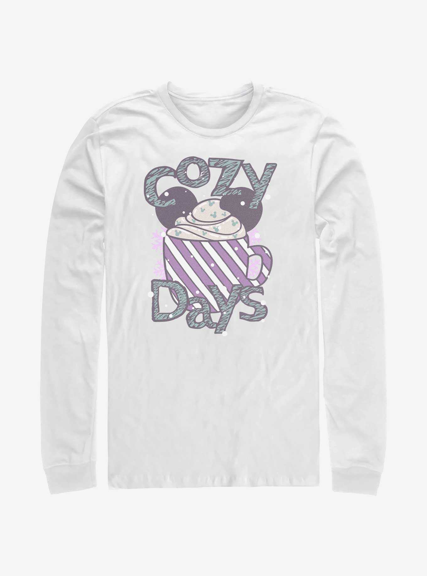 Disney Mickey Mouse Cozy Days Hot Cocoa Long-Sleeve T-Shirt, , hi-res