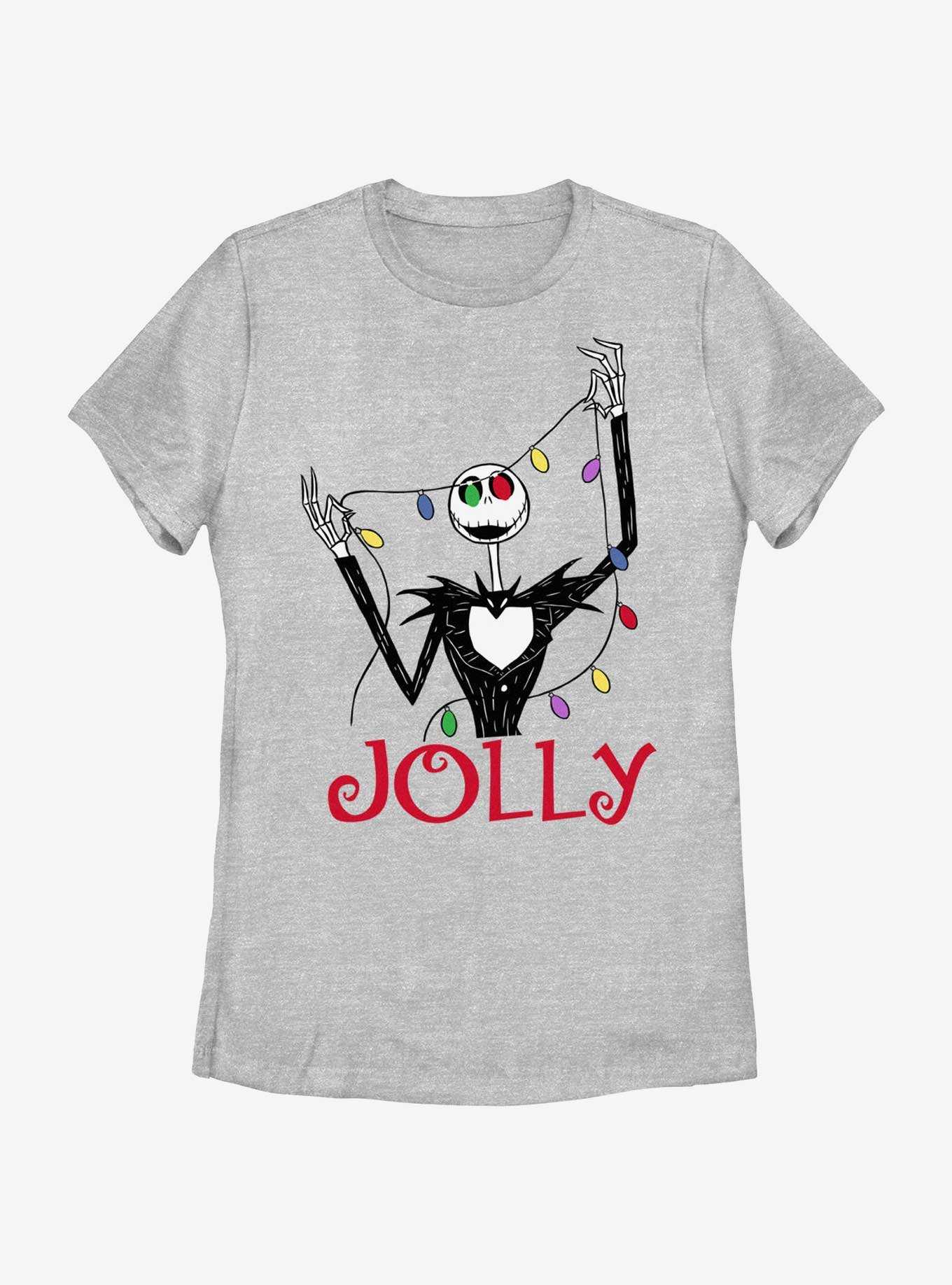 Disney The Nightmare Before Christmas Jack Jolly Lights Womens T-Shirt, , hi-res