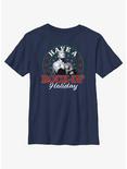 WWE Have A Rock-In' Holiday Youth T-Shirt, NAVY, hi-res