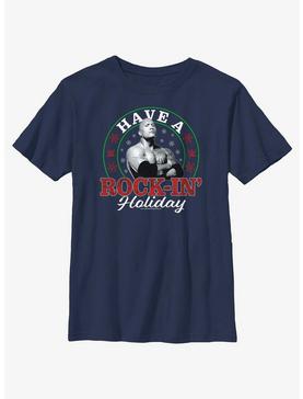 WWE Have A Rock-In' Holiday Youth T-Shirt, , hi-res